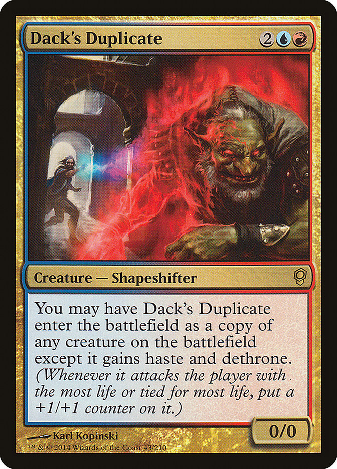 Dack's Duplicate [Conspiracy] MTG Single Magic: The Gathering | Red Claw Gaming