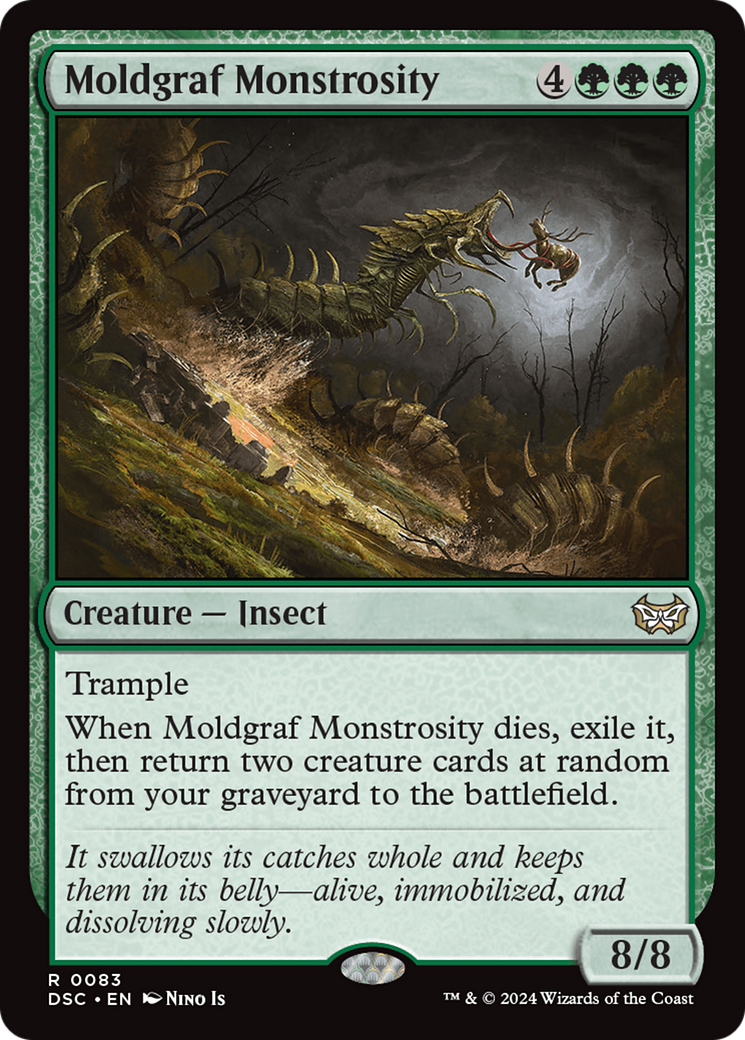 Moldgraf Monstrosity [Duskmourn: House of Horror Commander] MTG Single Magic: The Gathering | Red Claw Gaming