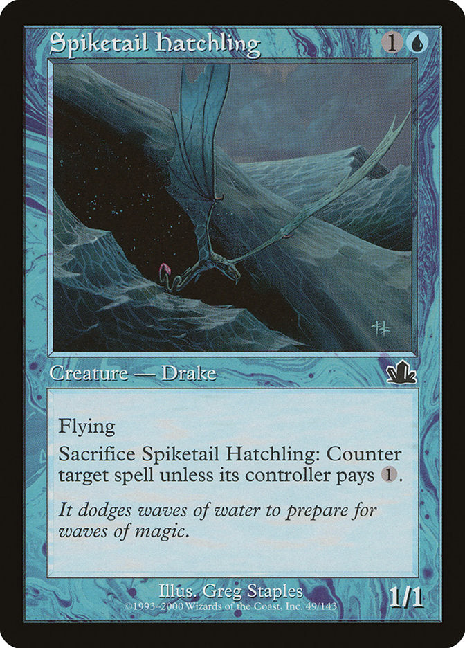 Spiketail Hatchling [Prophecy] MTG Single Magic: The Gathering | Red Claw Gaming