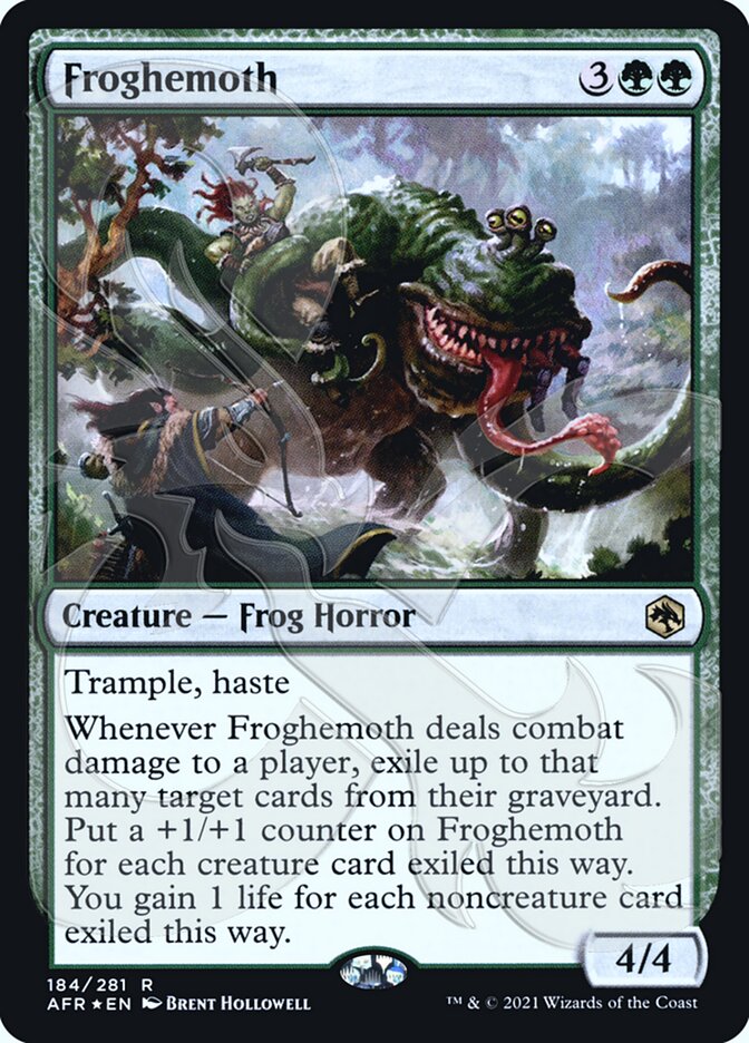 Froghemoth (Ampersand Promo) [Dungeons & Dragons: Adventures in the Forgotten Realms Promos] MTG Single Magic: The Gathering | Red Claw Gaming