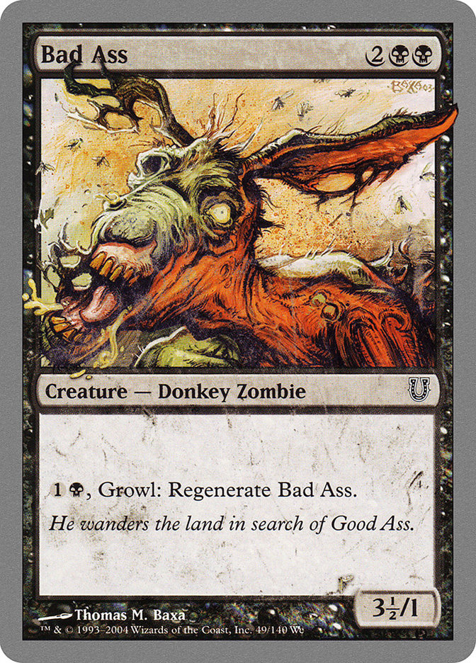 Bad Ass [Unhinged] MTG Single Magic: The Gathering | Red Claw Gaming
