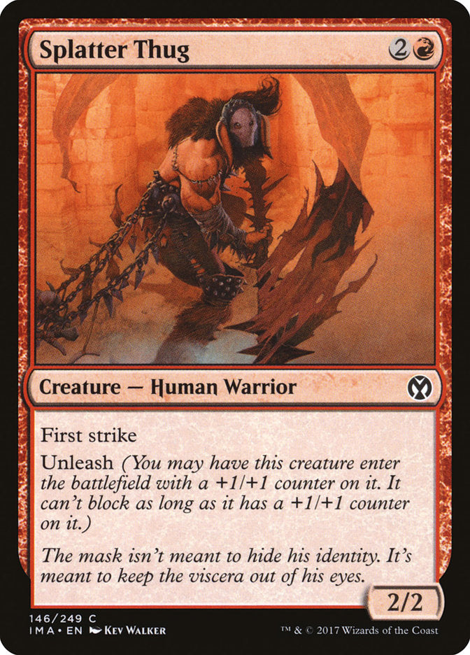 Splatter Thug [Iconic Masters] MTG Single Magic: The Gathering | Red Claw Gaming