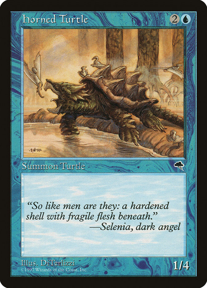 Horned Turtle [Tempest] MTG Single Magic: The Gathering | Red Claw Gaming