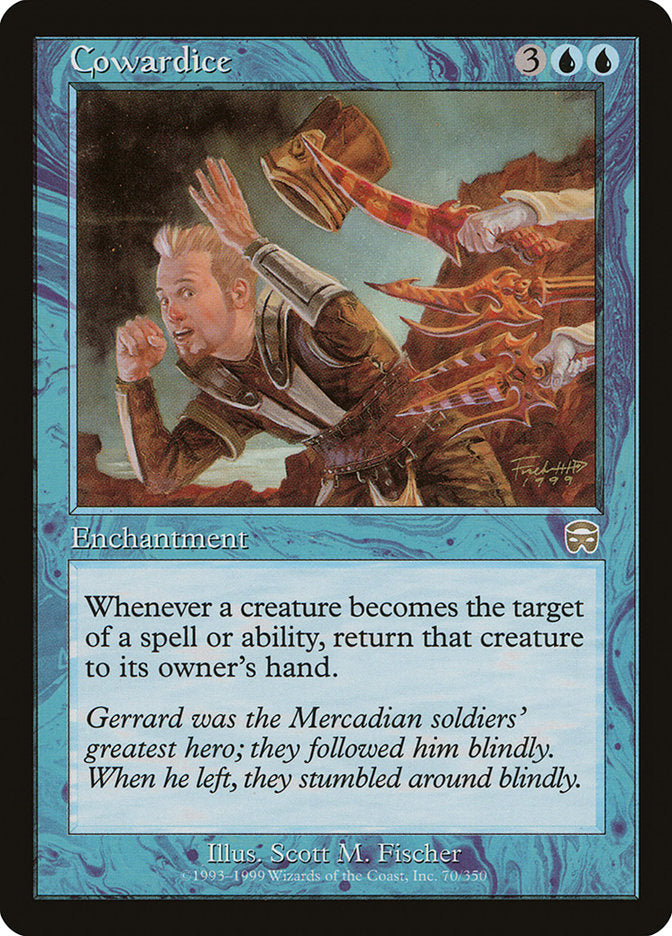 Cowardice [Mercadian Masques] MTG Single Magic: The Gathering | Red Claw Gaming