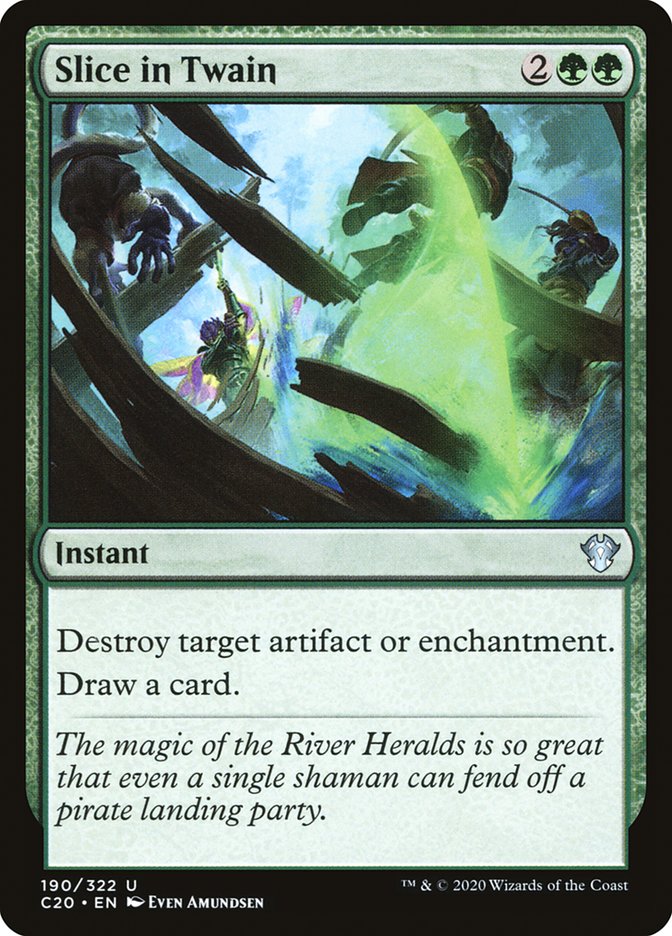 Slice in Twain [Commander 2020] MTG Single Magic: The Gathering | Red Claw Gaming