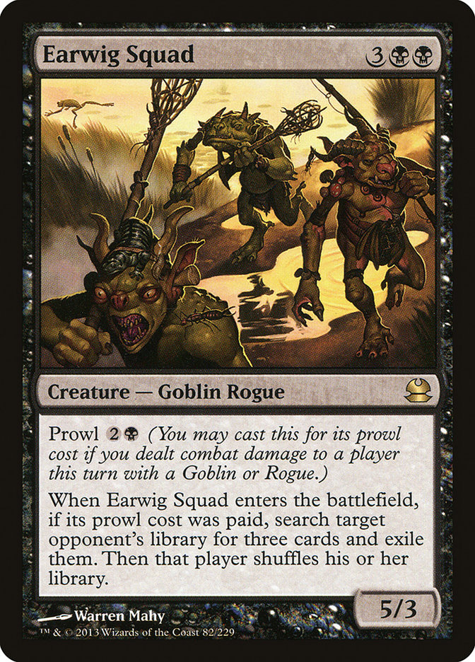 Earwig Squad [Modern Masters] MTG Single Magic: The Gathering | Red Claw Gaming