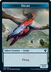 Drake // Goblin Warrior Double-Sided Token [Commander 2020 Tokens] MTG Single Magic: The Gathering | Red Claw Gaming