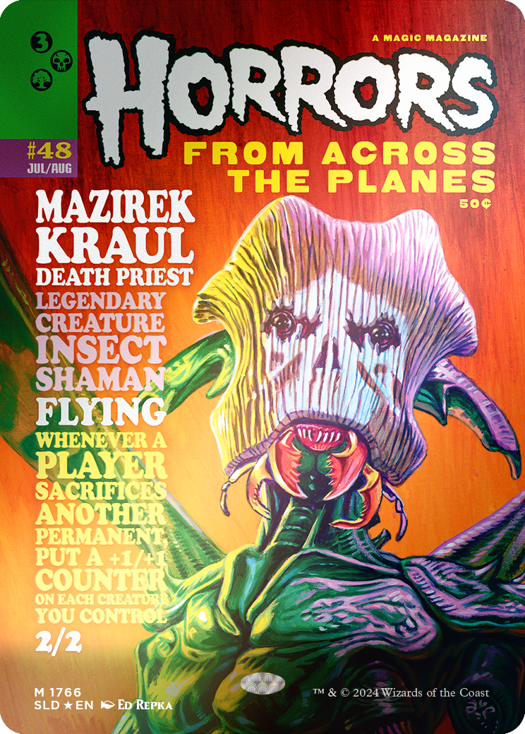 Mazirek, Kraul Death Priest (1766) (Rainbow Foil) [Secret Lair Drop Series] MTG Single Magic: The Gathering | Red Claw Gaming