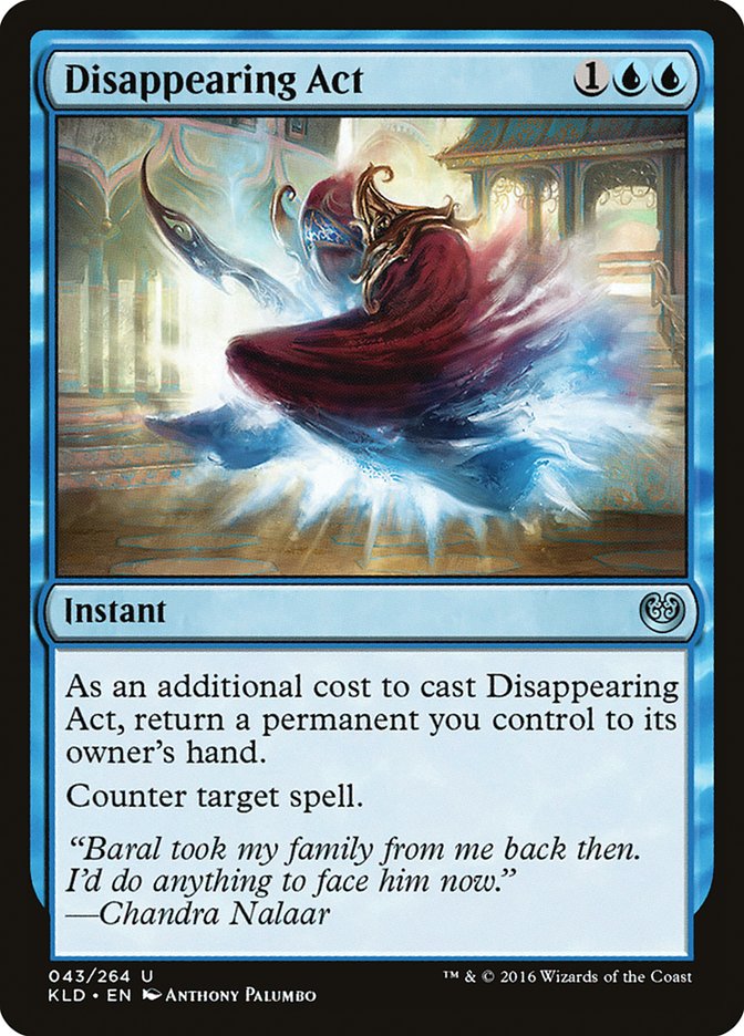 Disappearing Act [Kaladesh] MTG Single Magic: The Gathering | Red Claw Gaming