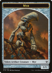 Myr // Bird (002) Double-Sided Token [Commander 2016 Tokens] MTG Single Magic: The Gathering | Red Claw Gaming