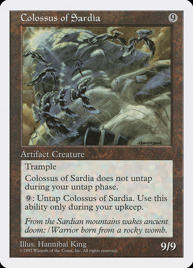 Colossus of Sardia [Fifth Edition] MTG Single Magic: The Gathering | Red Claw Gaming