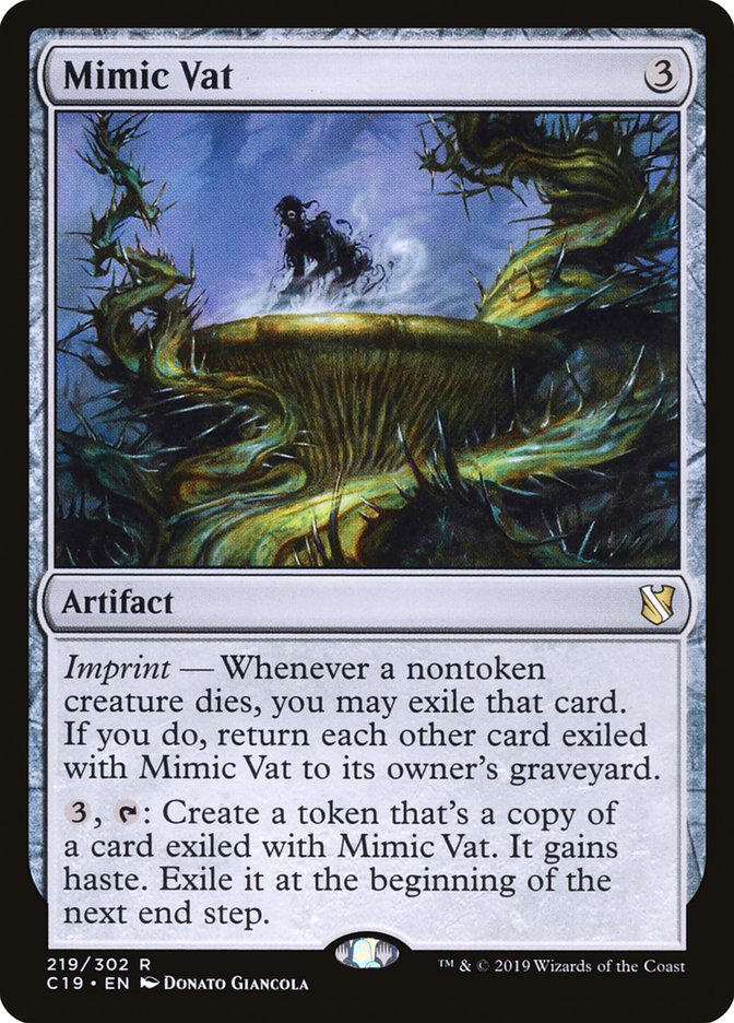 Mimic Vat [Commander 2019] MTG Single Magic: The Gathering | Red Claw Gaming