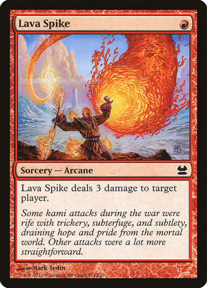 Lava Spike [Modern Masters] MTG Single Magic: The Gathering | Red Claw Gaming