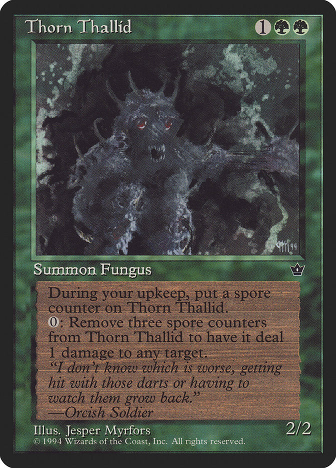 Thorn Thallid (Jesper Myrfors) [Fallen Empires] MTG Single Magic: The Gathering | Red Claw Gaming