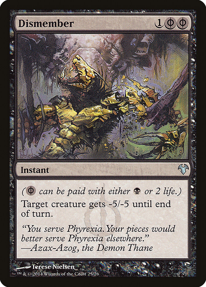 Dismember [Modern Event Deck 2014] MTG Single Magic: The Gathering | Red Claw Gaming