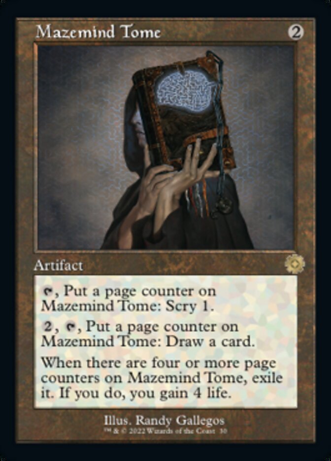 Mazemind Tome (Retro) [The Brothers' War Retro Artifacts] MTG Single Magic: The Gathering | Red Claw Gaming