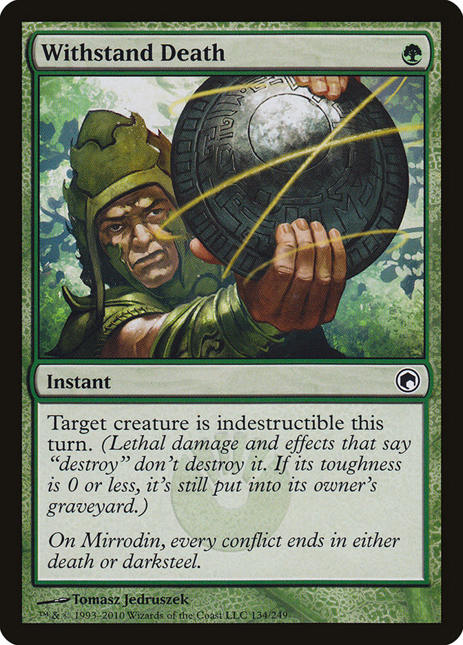 Withstand Death [Scars of Mirrodin] MTG Single Magic: The Gathering | Red Claw Gaming