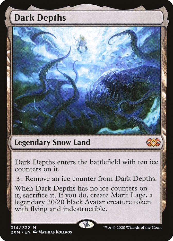 Dark Depths [Double Masters] MTG Single Magic: The Gathering | Red Claw Gaming