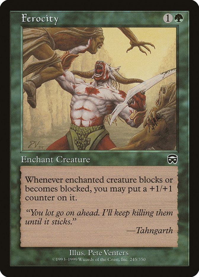 Ferocity [Mercadian Masques] MTG Single Magic: The Gathering | Red Claw Gaming