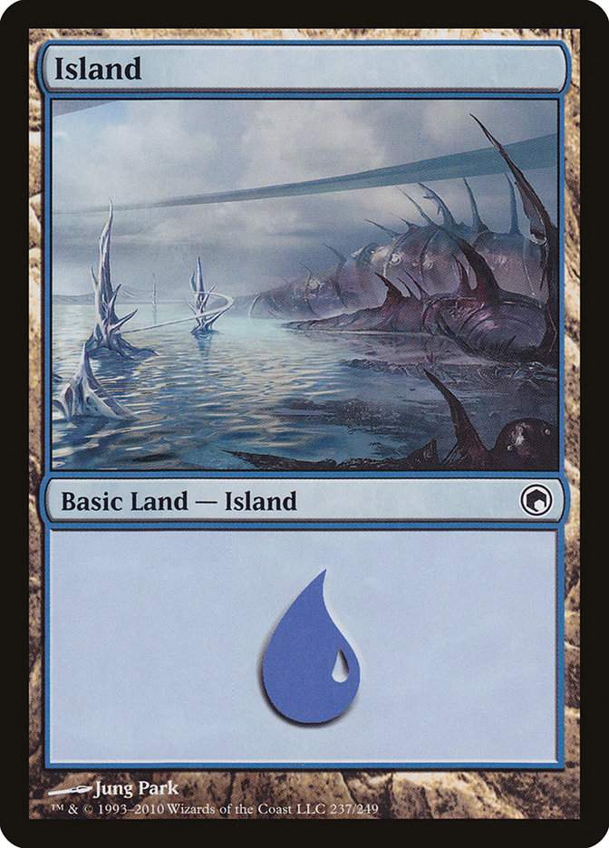 Island (237) [Scars of Mirrodin] MTG Single Magic: The Gathering | Red Claw Gaming