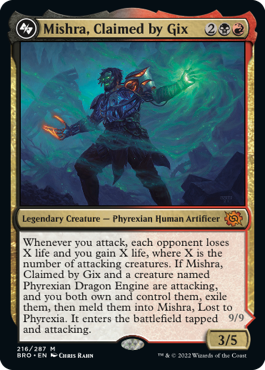 Mishra, Claimed by Gix [The Brothers' War] MTG Single Magic: The Gathering | Red Claw Gaming