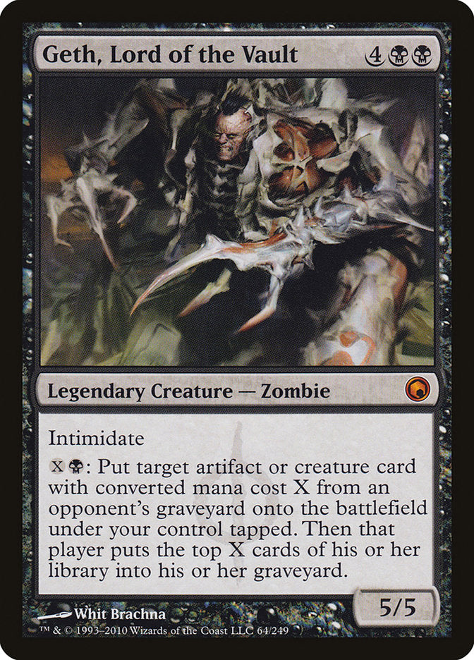 Geth, Lord of the Vault [Scars of Mirrodin] MTG Single Magic: The Gathering | Red Claw Gaming