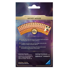 Card Sleeves (Mickey Mouse / 65-Pack) Lorcana Sealed Disney | Red Claw Gaming