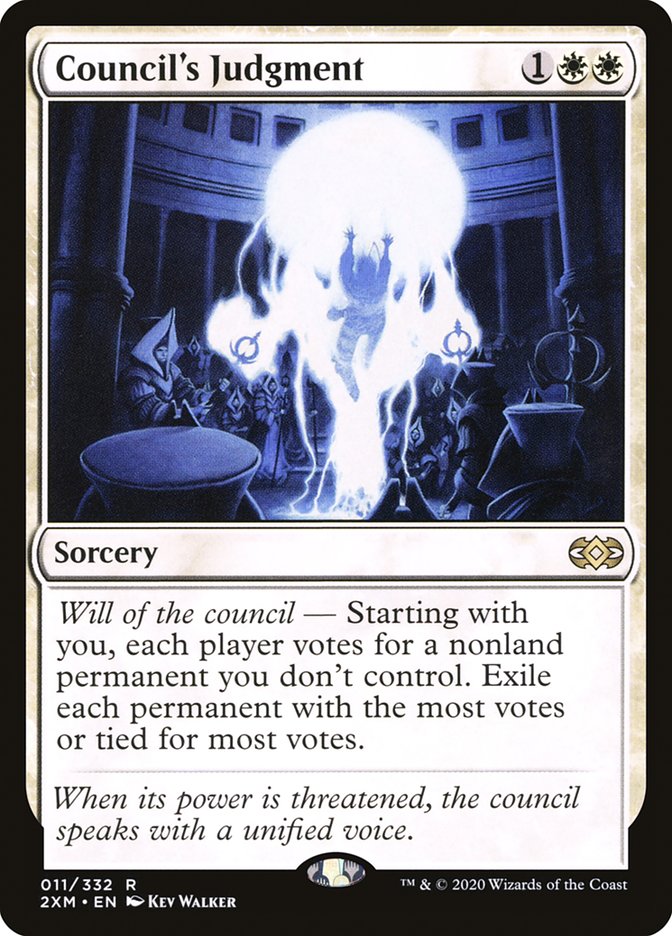Council's Judgment [Double Masters] MTG Single Magic: The Gathering | Red Claw Gaming