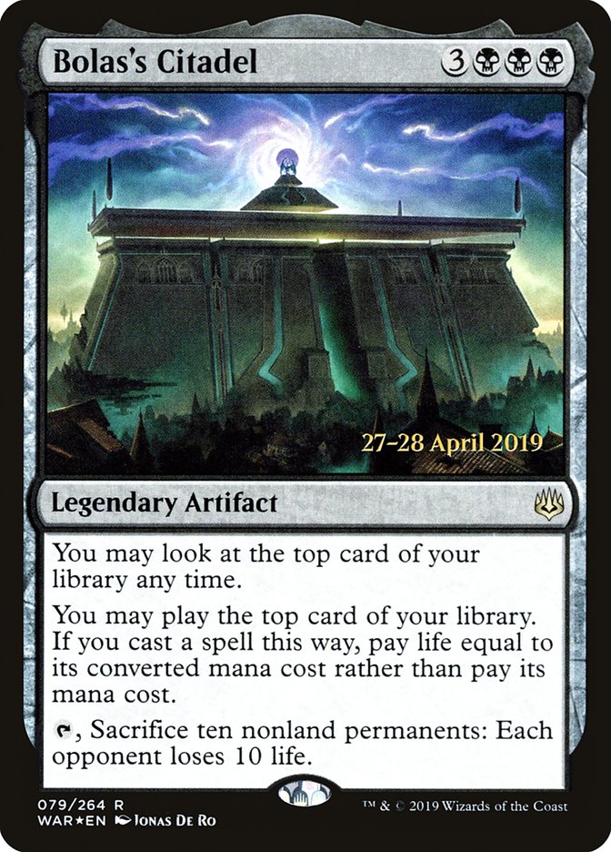 Bolas's Citadel [War of the Spark Prerelease Promos] MTG Single Magic: The Gathering | Red Claw Gaming