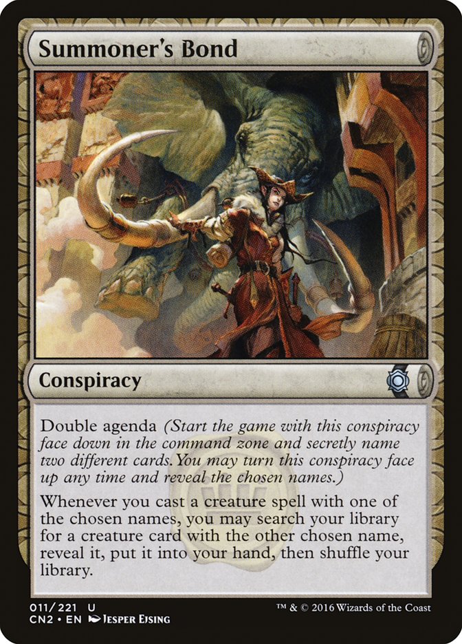 Summoner's Bond [Conspiracy: Take the Crown] MTG Single Magic: The Gathering | Red Claw Gaming