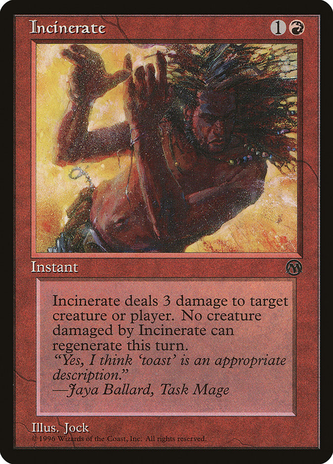 Incinerate [DCI Legend Membership] MTG Single Magic: The Gathering | Red Claw Gaming