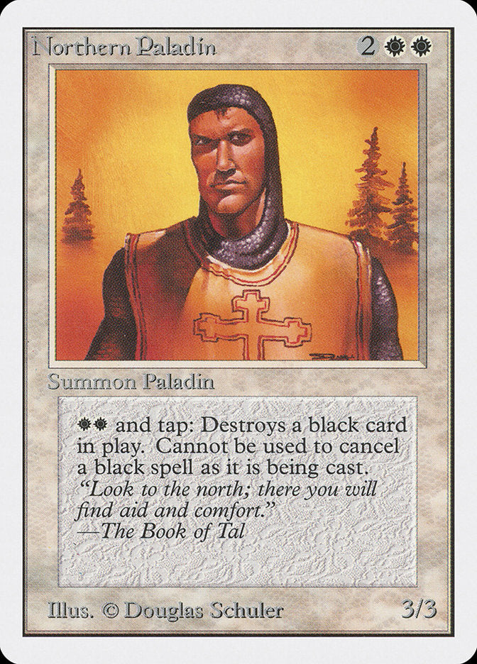 Northern Paladin [Unlimited Edition] MTG Single Magic: The Gathering | Red Claw Gaming