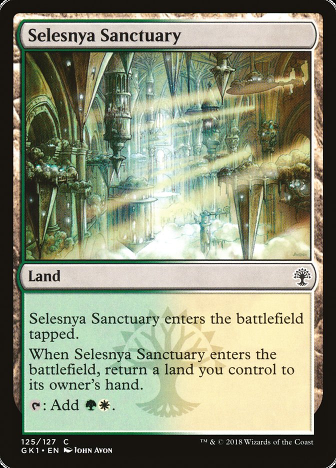 Selesnya Sanctuary [Guilds of Ravnica Guild Kit] MTG Single Magic: The Gathering | Red Claw Gaming