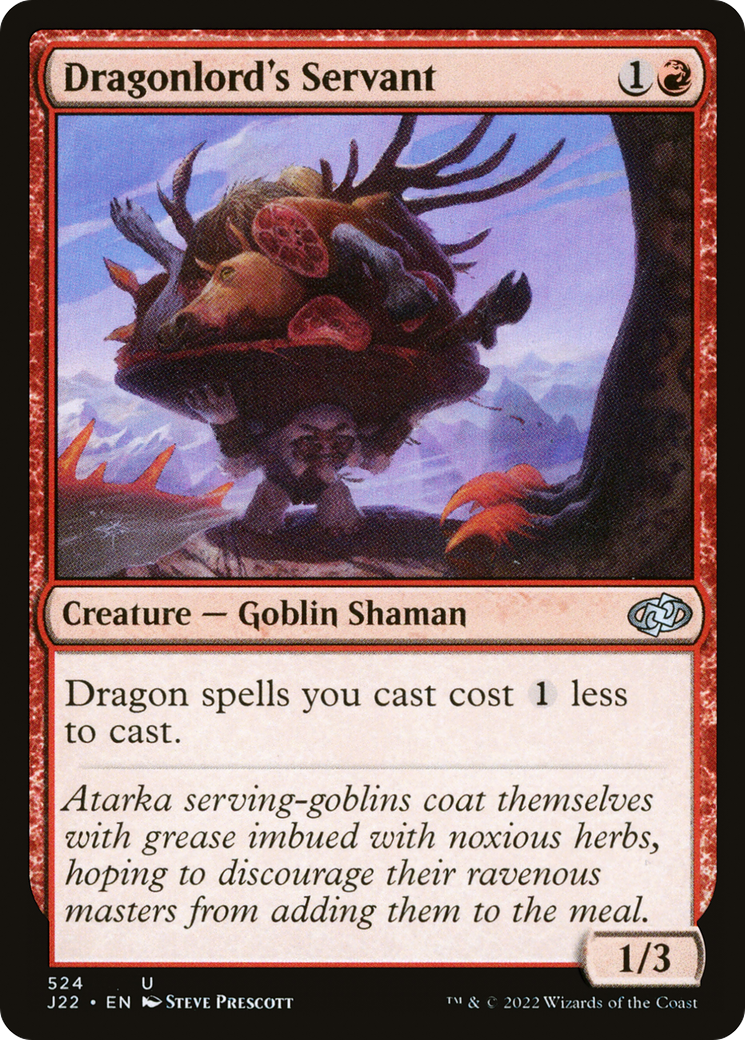 Dragonlord's Servant [Jumpstart 2022] MTG Single Magic: The Gathering | Red Claw Gaming