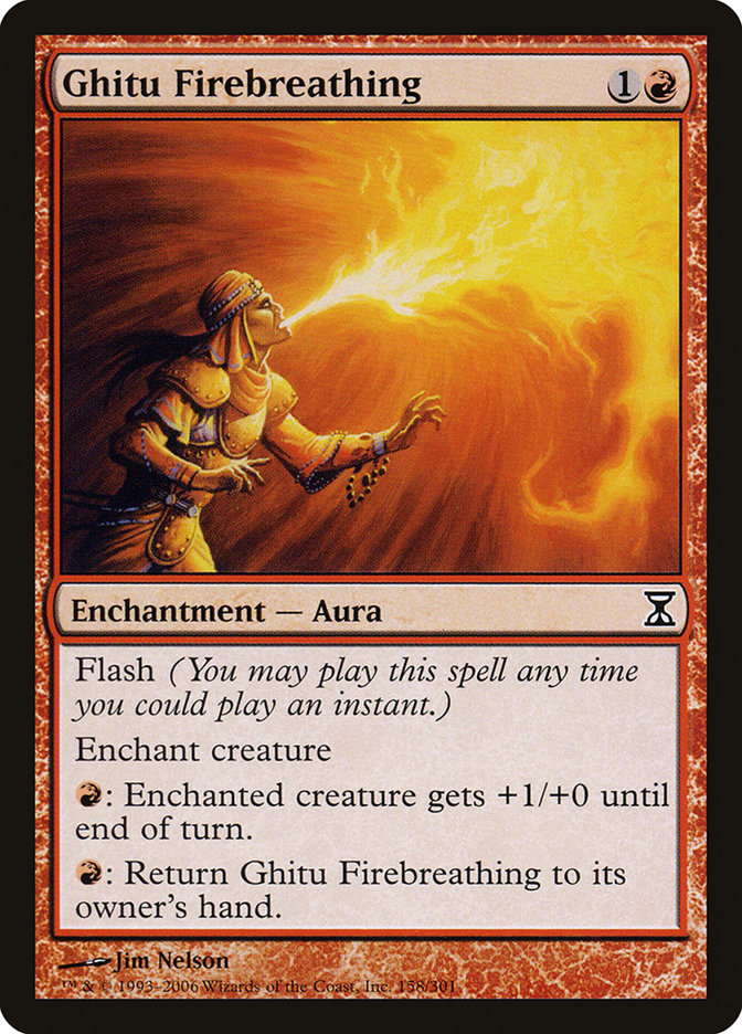 Ghitu Firebreathing [Time Spiral] MTG Single Magic: The Gathering | Red Claw Gaming