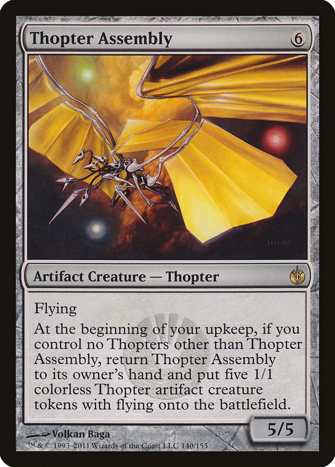 Thopter Assembly [Mirrodin Besieged] MTG Single Magic: The Gathering | Red Claw Gaming