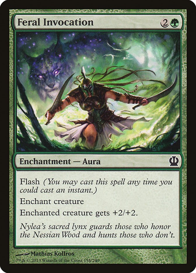 Feral Invocation [Theros] MTG Single Magic: The Gathering | Red Claw Gaming