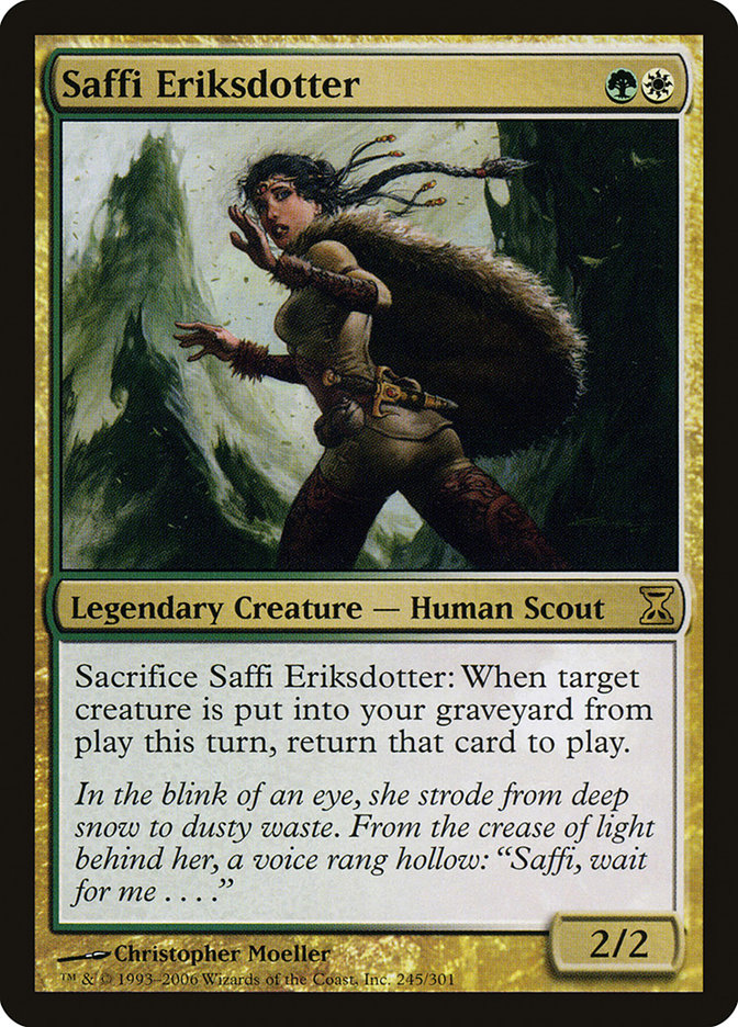 Saffi Eriksdotter [Time Spiral] MTG Single Magic: The Gathering | Red Claw Gaming
