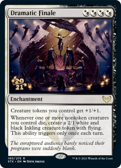 Dramatic Finale [Strixhaven: School of Mages Prerelease Promos] MTG Single Magic: The Gathering | Red Claw Gaming