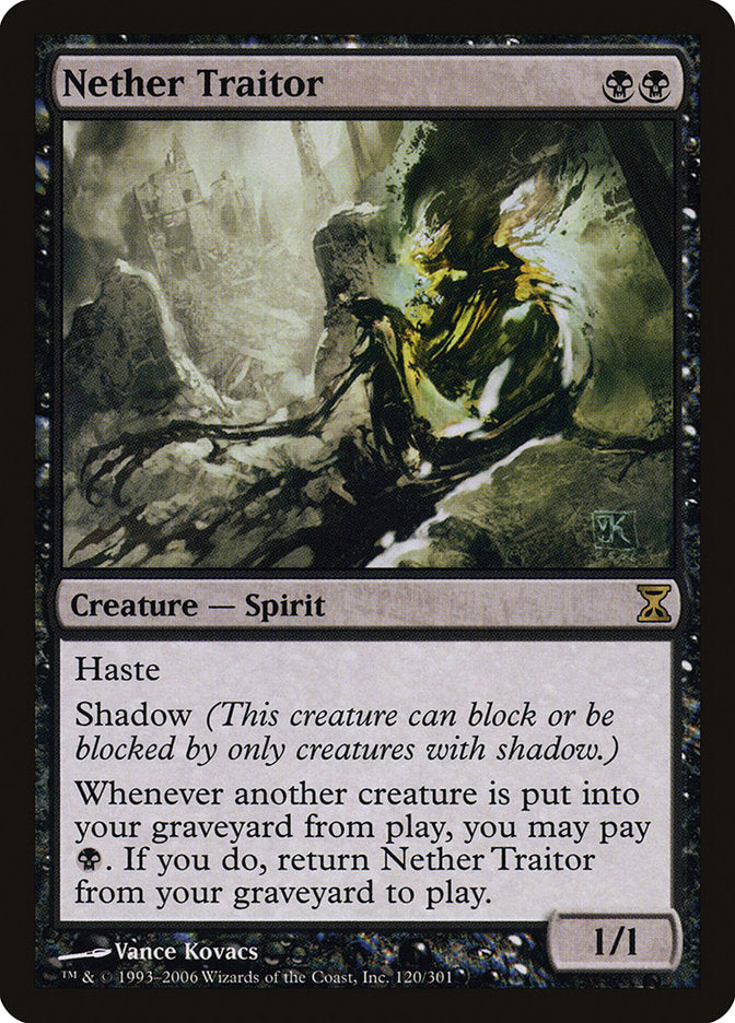 Nether Traitor [Time Spiral] MTG Single Magic: The Gathering | Red Claw Gaming
