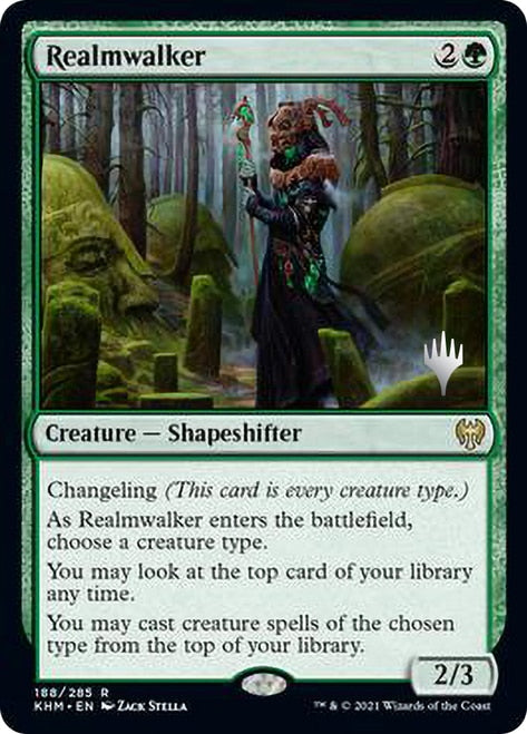 Realmwalker (Promo Pack) [Kaldheim Promos] MTG Single Magic: The Gathering | Red Claw Gaming