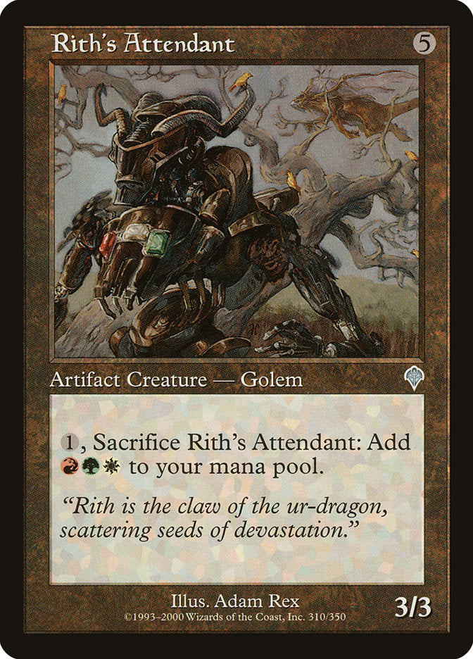 Rith's Attendant [Invasion] MTG Single Magic: The Gathering | Red Claw Gaming