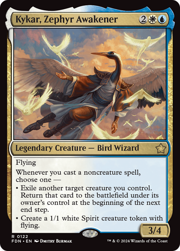 Kykar, Zephyr Awakener [Foundations] MTG Single Magic: The Gathering | Red Claw Gaming
