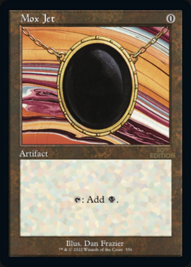 Mox Jet (Retro) [30th Anniversary Edition] MTG Single Magic: The Gathering | Red Claw Gaming