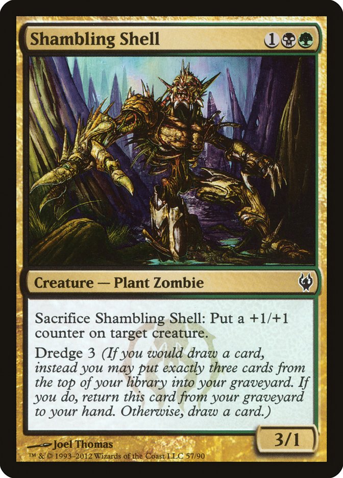 Shambling Shell [Duel Decks: Izzet vs. Golgari] MTG Single Magic: The Gathering | Red Claw Gaming