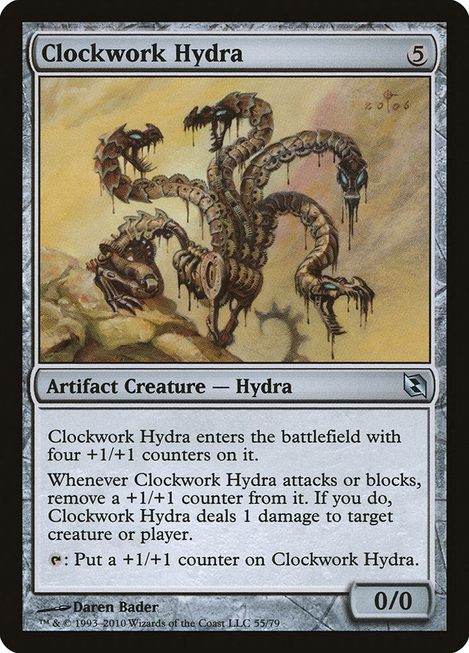 Clockwork Hydra [Duel Decks: Elspeth vs. Tezzeret] MTG Single Magic: The Gathering | Red Claw Gaming