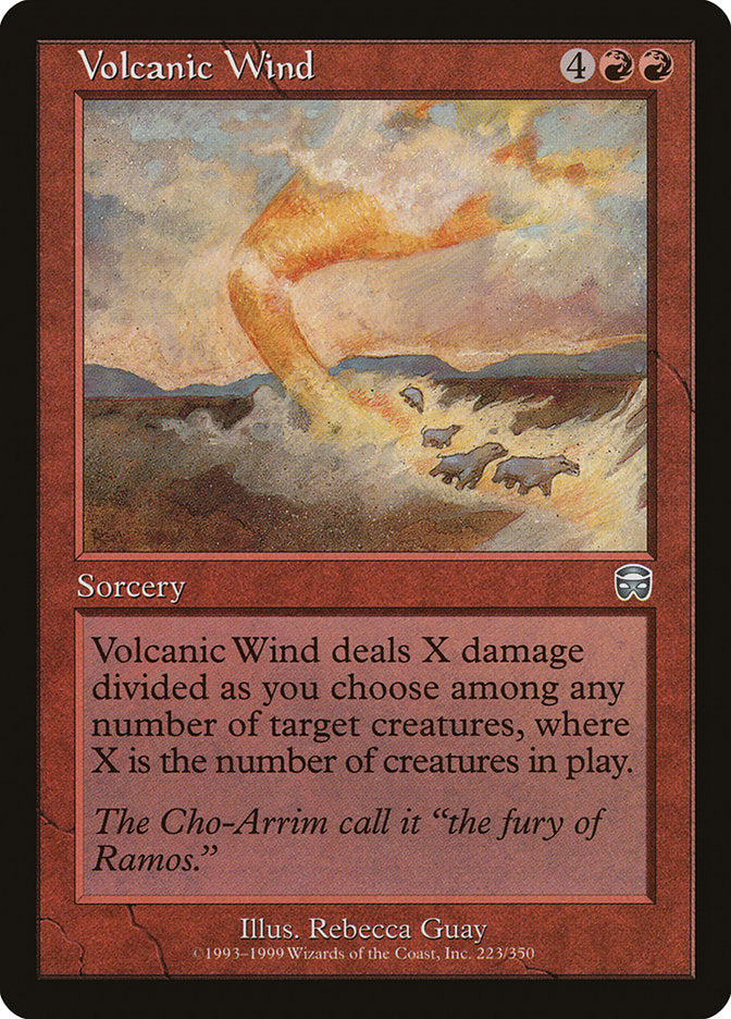 Volcanic Wind [Mercadian Masques] MTG Single Magic: The Gathering | Red Claw Gaming