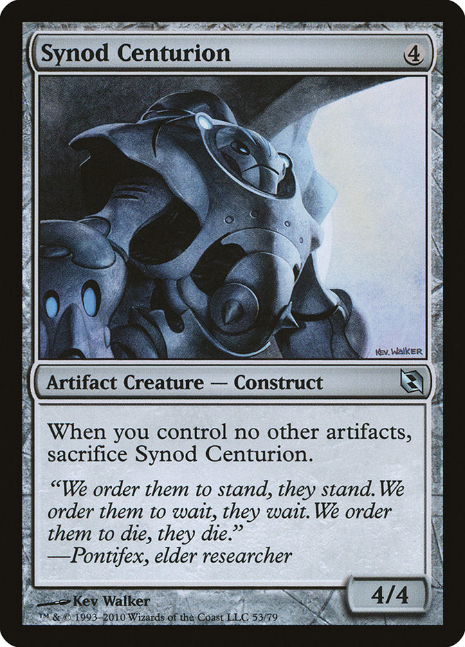 Synod Centurion [Duel Decks: Elspeth vs. Tezzeret] MTG Single Magic: The Gathering | Red Claw Gaming