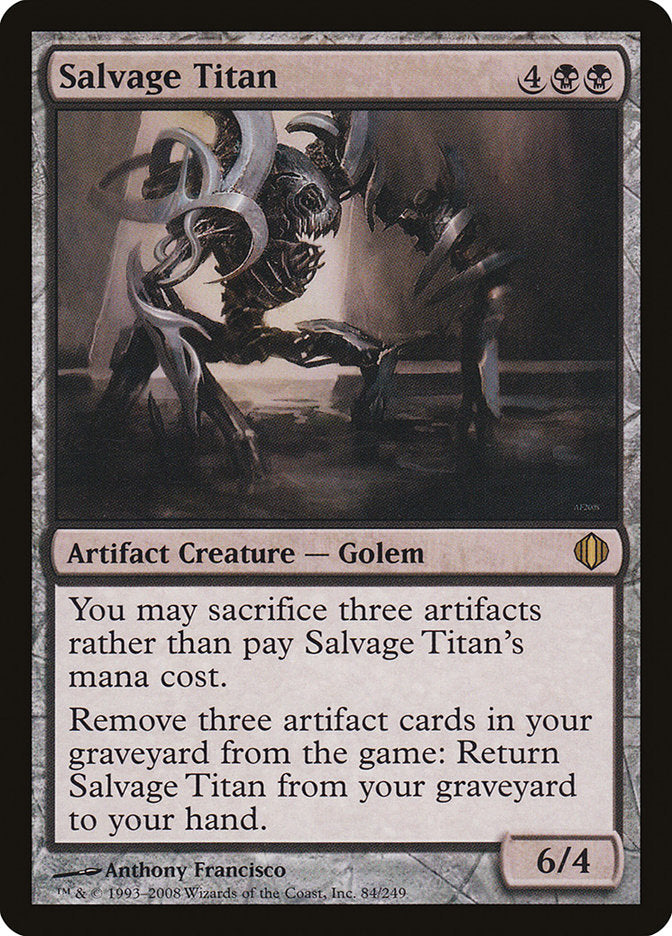 Salvage Titan [Shards of Alara] MTG Single Magic: The Gathering | Red Claw Gaming