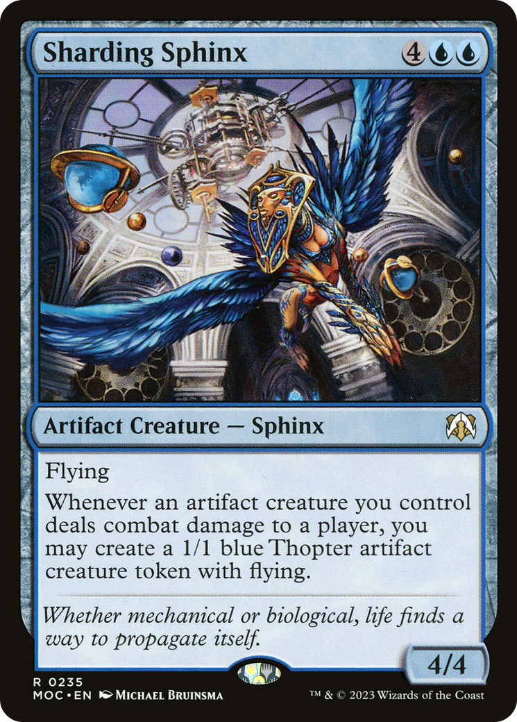 Sharding Sphinx [March of the Machine Commander] MTG Single Magic: The Gathering | Red Claw Gaming